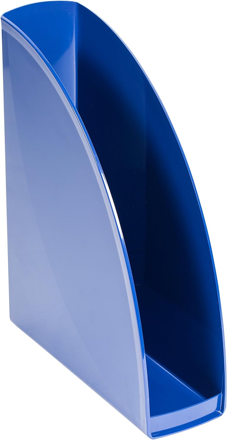 ELBA Stehsammler aus Kunststoff, für A4, blau, 4er Pack, blau