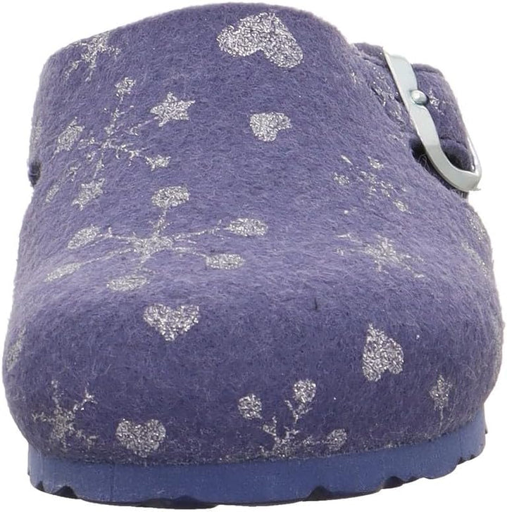 Superfit Mädchen FUSSBETTPANTOFFEL Pantoffeln 24 EU Weit Blau 8020, 24 EU Weit Blau 8020