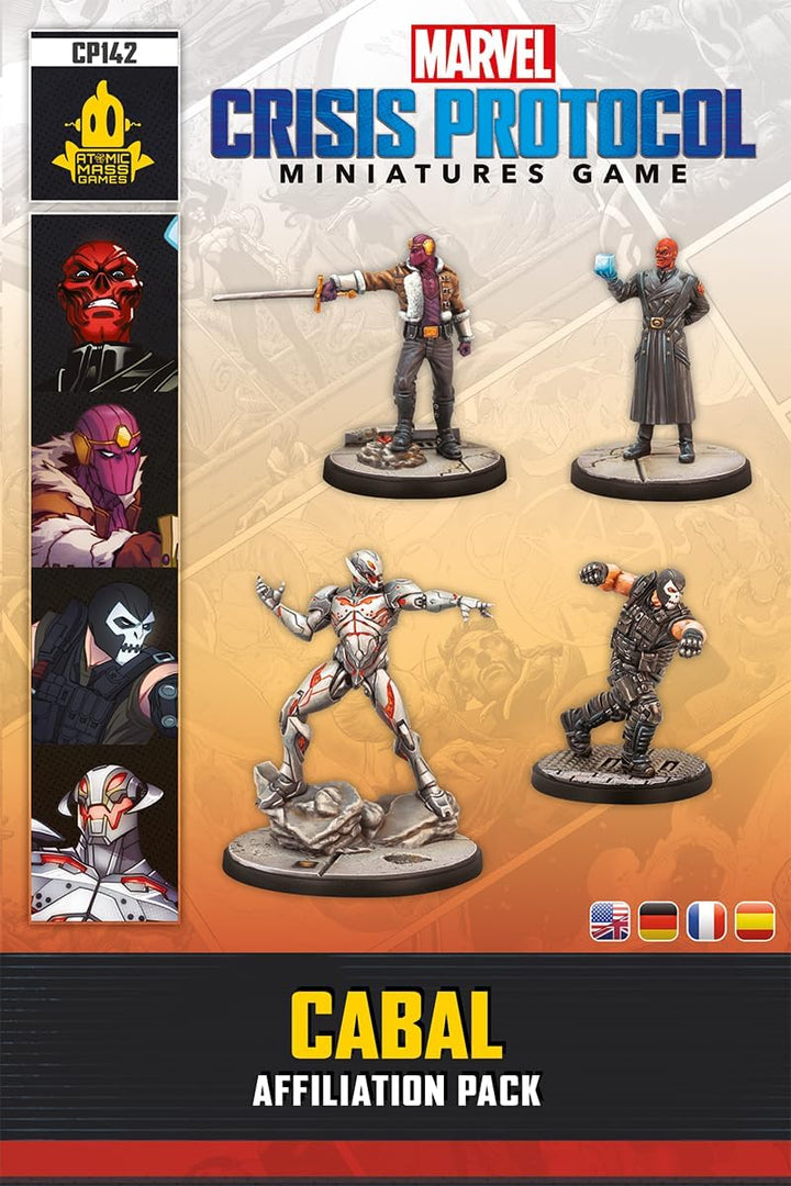 Atomic Mass Games, Marvel: Crisis Protocol – Cabal, Affiliation-Erweiterung, Tabletop, 2 Spieler, Ab