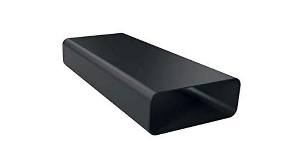 Neff Z861SM2 / Installationszubehör für Dunstabzüge/Flachkanalstück gerade 1000mm / Farbe: Schwarz