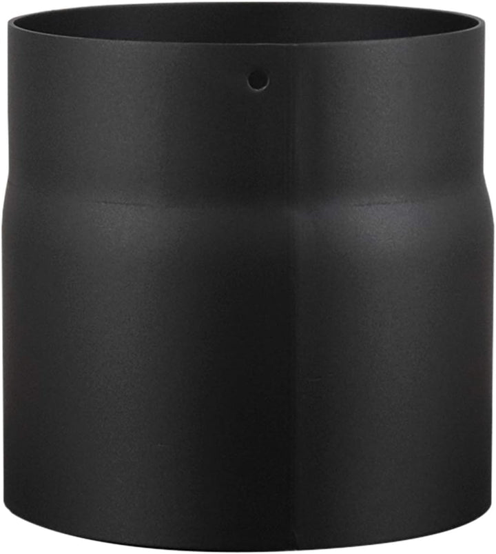 Ofenrohr 150 mm Verlängerung - im Durchmesser Ø 150 mm - Farbe: schwarz - Rauchrohr Verlängerung