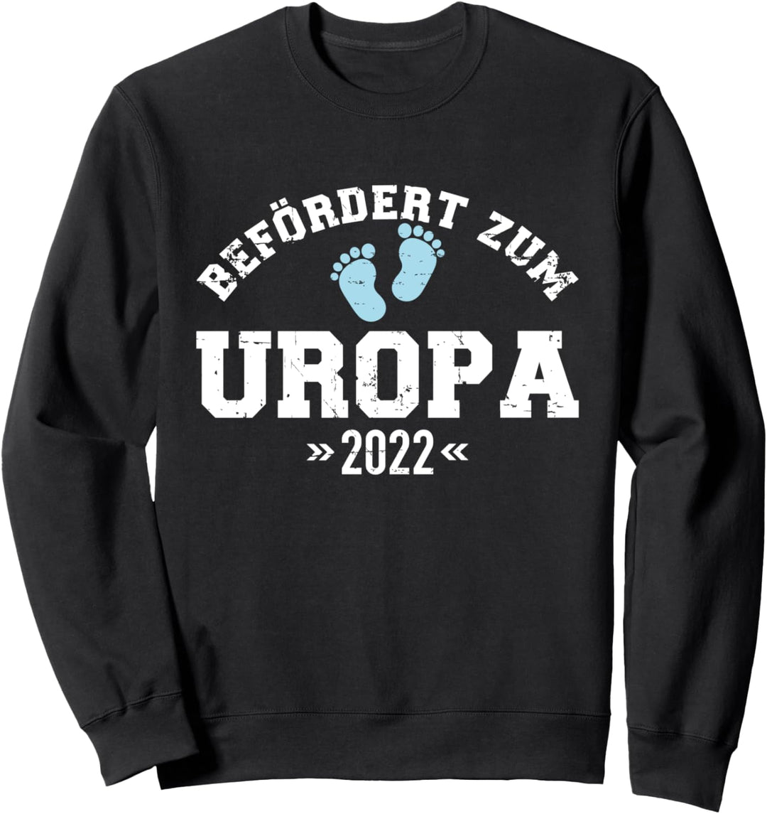 Befördert zum Uropa 2022 Schwangerschaft verkünden Sweatshirt