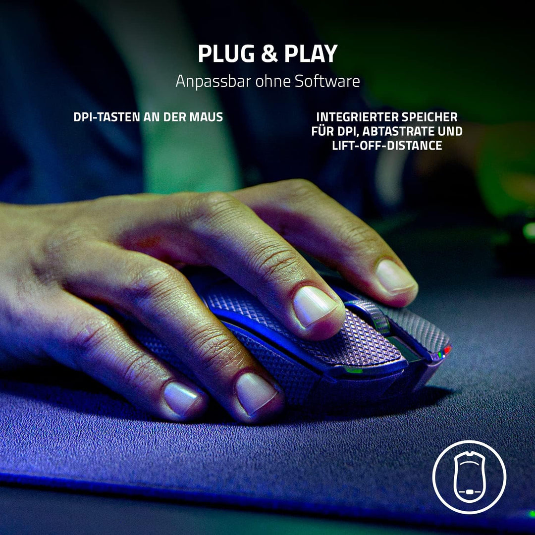 Razer Viper V2 Pro - 58g Ultraleichte Kabellose Esports-Gaming-Maus (Optischer Sensor mit 30K DPI, D