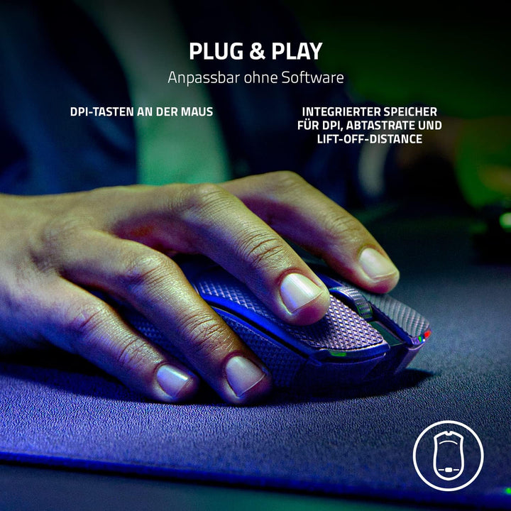Razer Viper V2 Pro - 58g Ultraleichte Kabellose Esports-Gaming-Maus (Optischer Sensor mit 30K DPI, D
