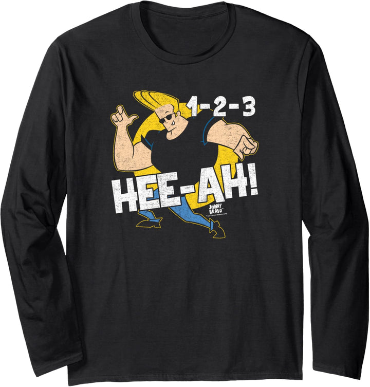 Johnny Bravo 123 Langarmshirt