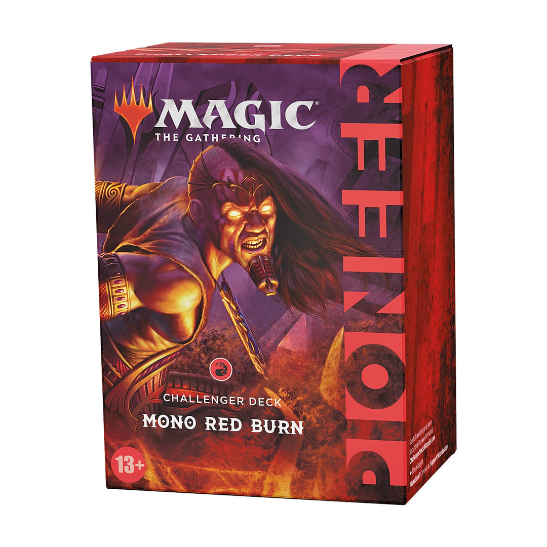 Magic The Gathering Pioneer Challenger Deck 2021 - Mono Burn (rot)