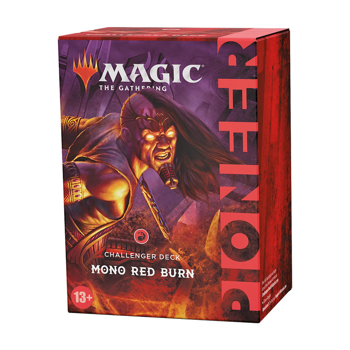 Magic The Gathering Pioneer Challenger Deck 2021 - Mono Burn (rot)