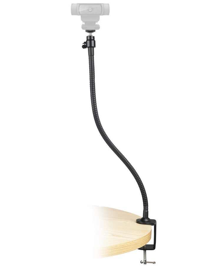 AceTaken 63,5 cm (25 Zoll) Flexibler Backenarm-Klemmhalter, kompatibel mit Logitech Webcam C920s C92