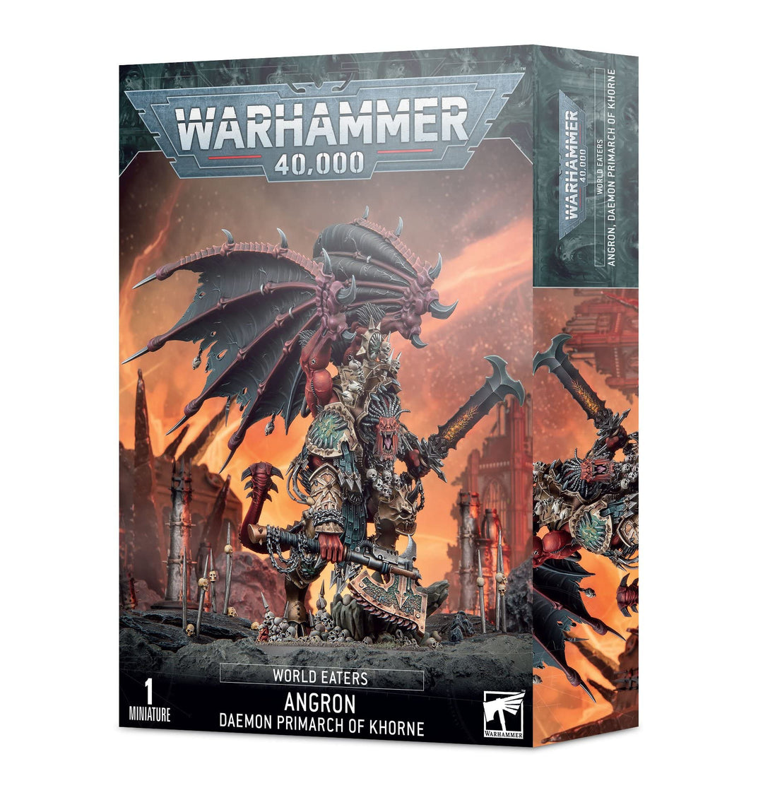 Warhammer 40k - Space Marine du Chaos World Eaters Angron, Primarque Demon de Khorne