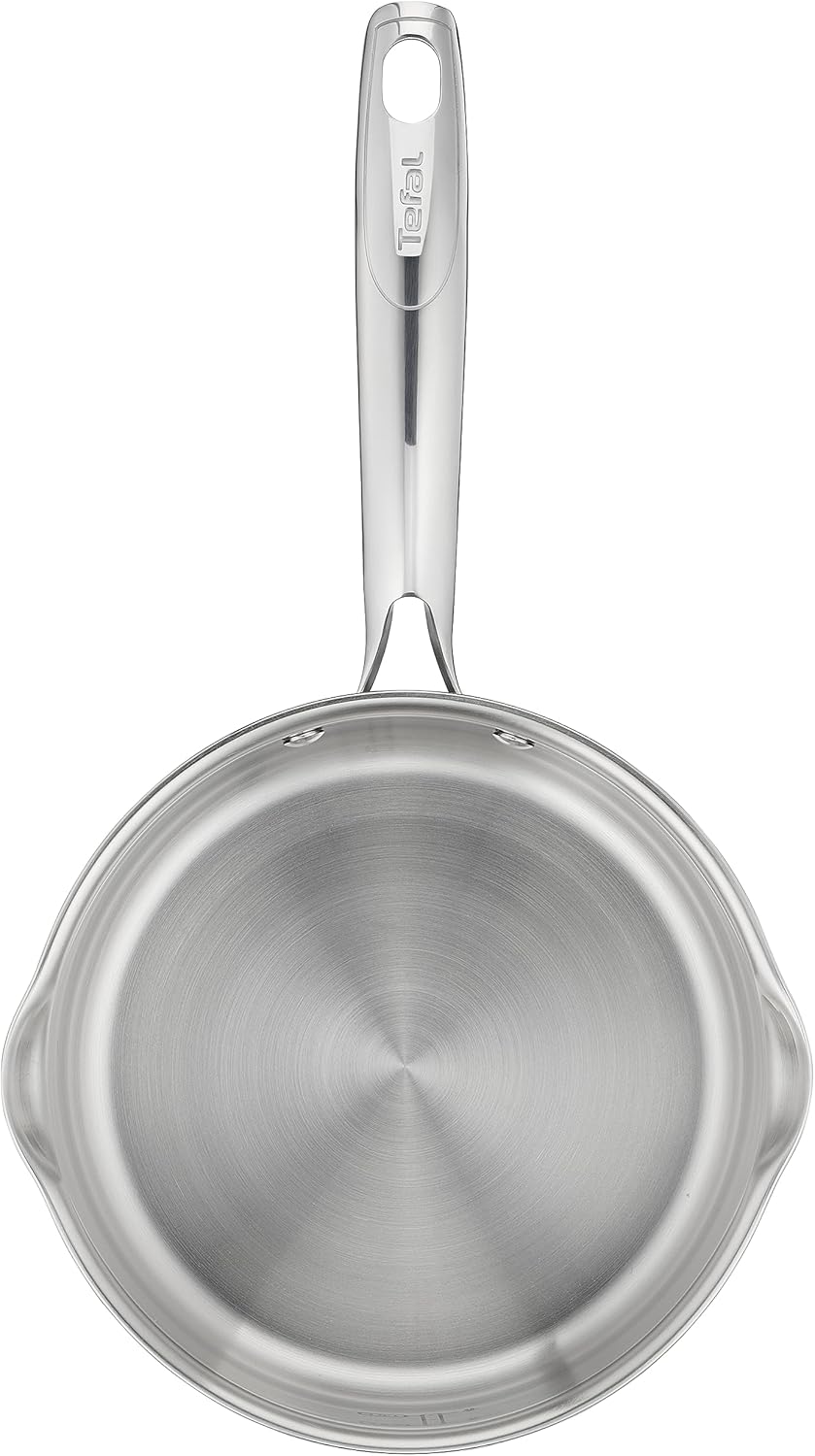 Tefal A702A8 Intuition Edelstahl Kochtopf-Set 7-Teilig | Geeignet für alle Herdarten | Messskala an