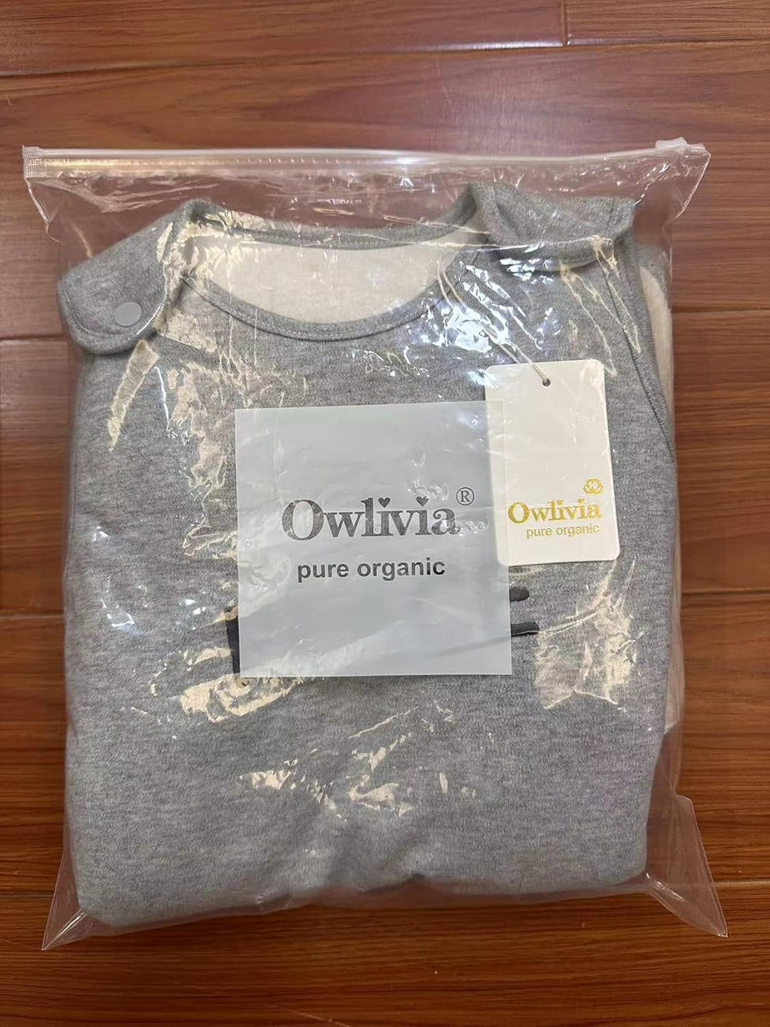 Owlivia Baby Schlafsack, Kleinkinderschlafsack aus 100% Bio-Baumwolle, 2.5 TOG Unisex tragbare Decke