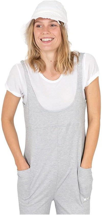 Hurley Damen W Rib Jumpsuit Trainingshosen L Grey Heather, L Grey Heather