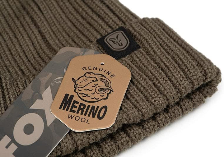 FOX Merino Bommelmütze