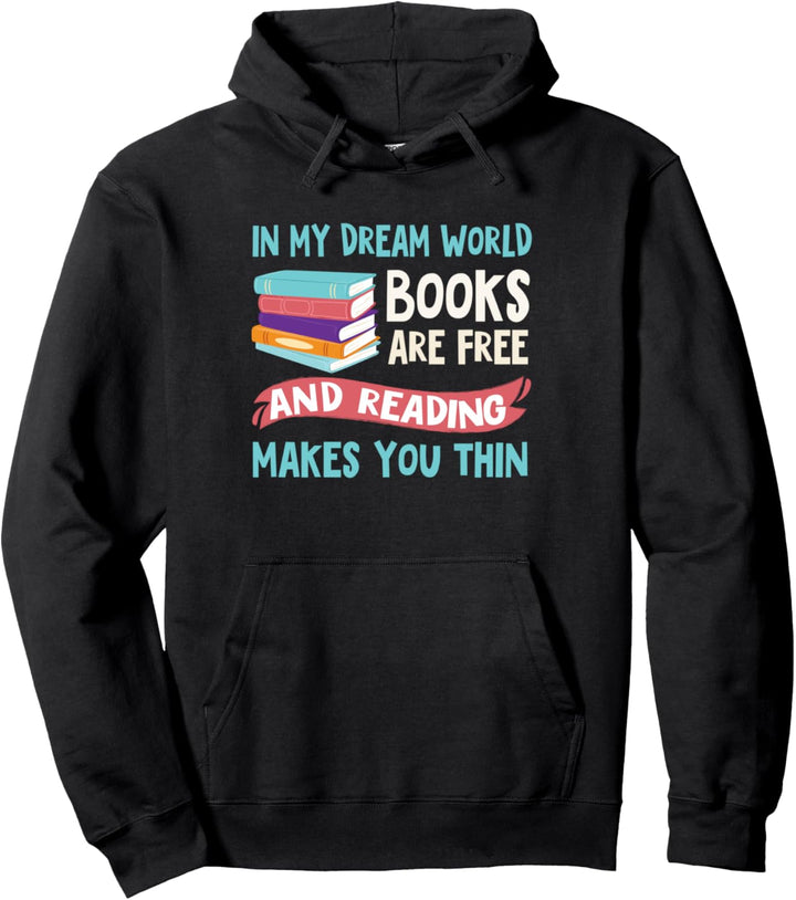Funny Book Lover Reading English Teacher Gift Pullover Hoodie