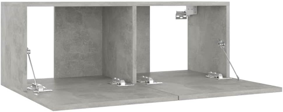 vidaXL TV Schrank mit 2 Klapptüren TV Möbel Hängeboard Lowboard Fernsehschrank Fernsehtisch Sideboar