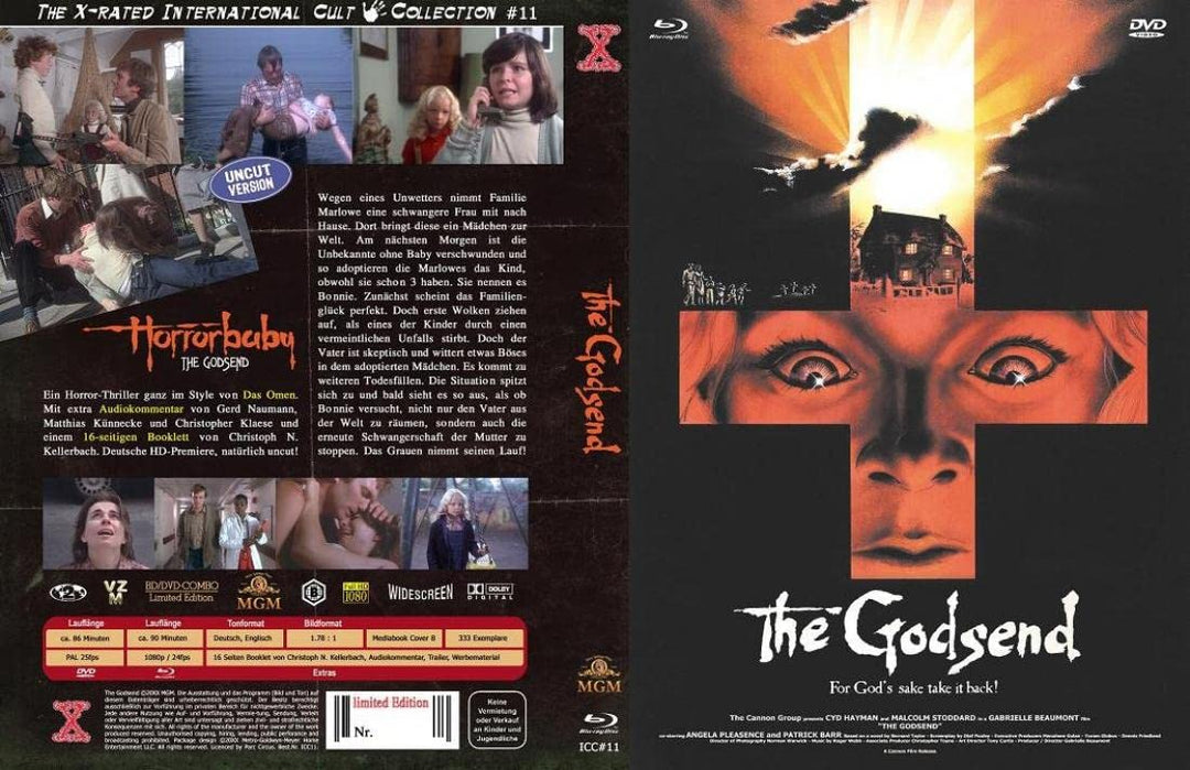 Horrorbaby - The Godsend UNCUT - 2-Disc Mediabook ( Cover B ) - limitiert & nummeriert auf 333 Stück