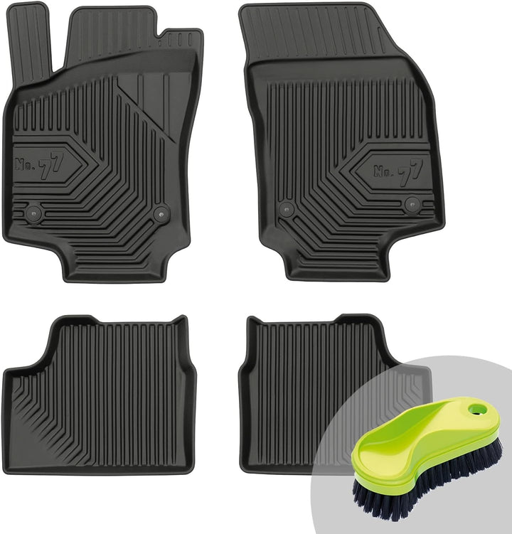 FROGUM No.77 Gummimatten Ganzjahresset von Auto Fussmatten Autofussmatten für Opel Astra H 2004-2014