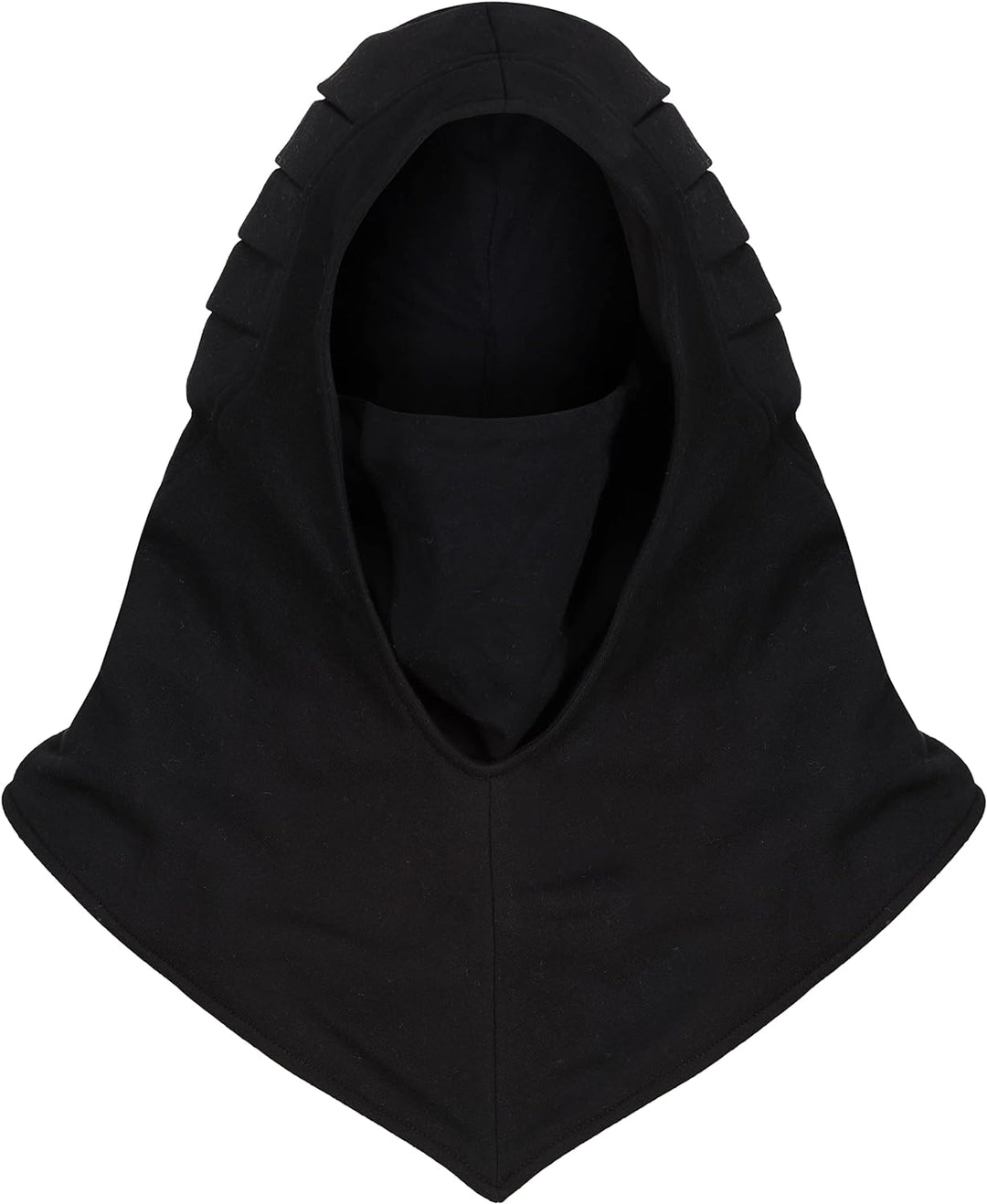 Mortal Ninja Black Combat Hood Samurai Maske Skorpion Kostüm Sub Zero Cosplay .., Schwarz , One size
