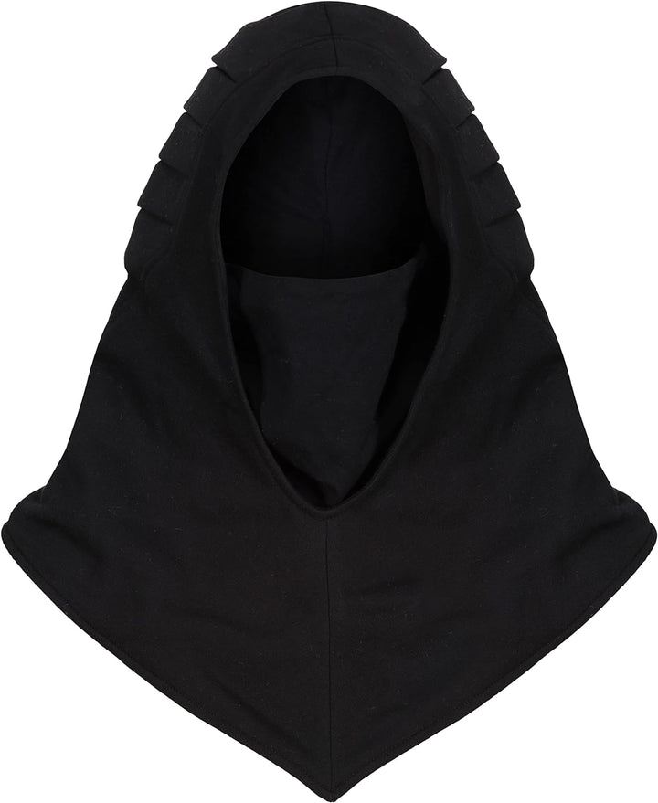 Mortal Ninja Black Combat Hood Samurai Maske Skorpion Kostüm Sub Zero Cosplay .., Schwarz , One size