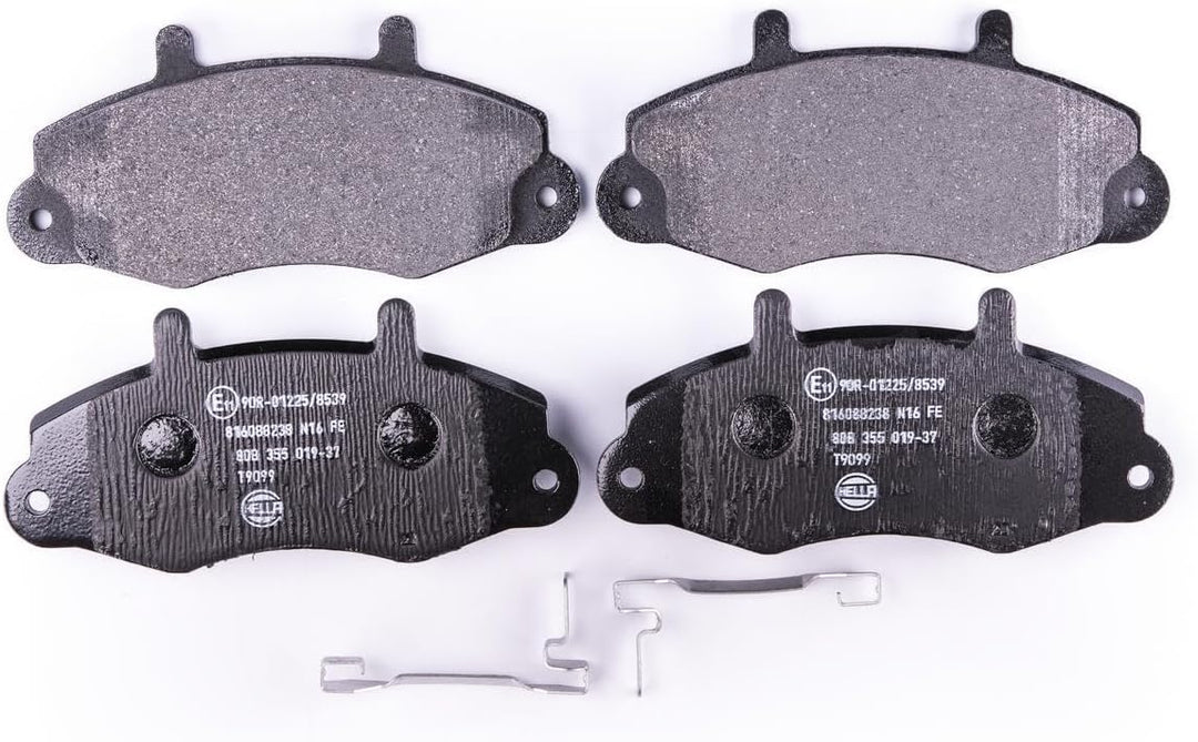 HELLA PAGID 8DB 355 019-371 Bremsbelagsatz - T9099 - Dicke/Stärke: 19mm - Bremssystem: Bendix - mit