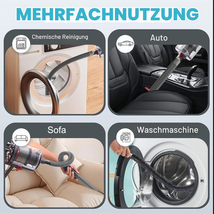 Fugendüse für Dyson V15 V12 V11 V10 V8 V7 V6, Flexible Crevice Düse, Flache Saugdüse, zum Entfernen