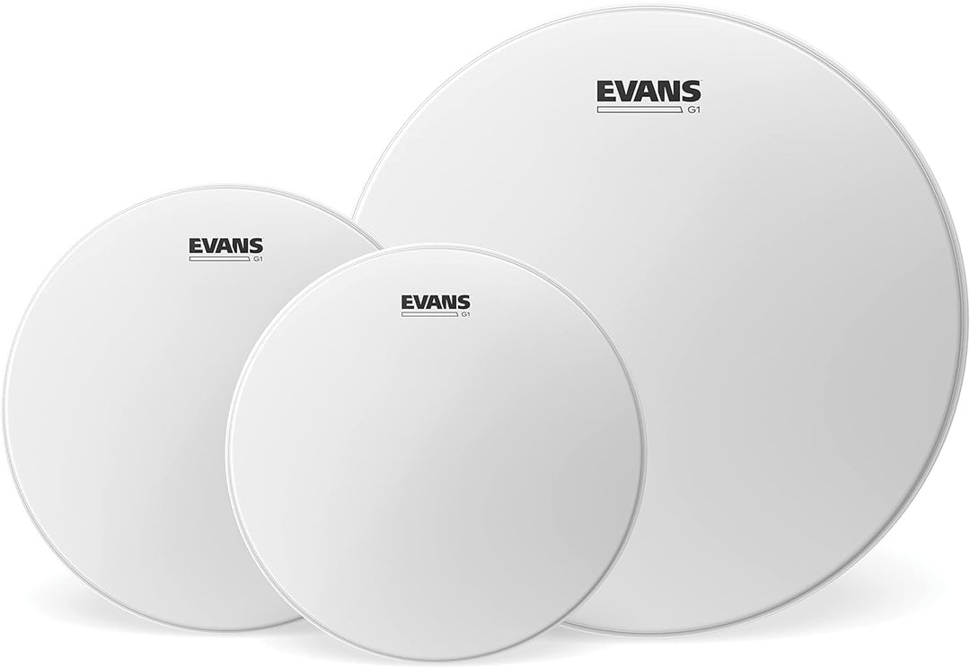 Evans ETP-G1CTD-F G1 (Coated) Fusion Tom Pack 25,4 cm (10 Zoll), 30,4 cm (12 Zoll), 35,5 cm (14 Zoll