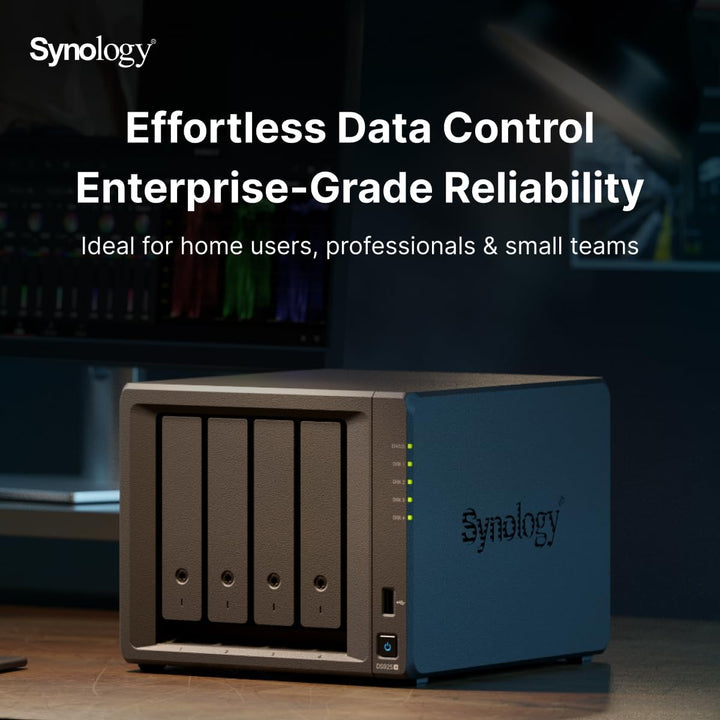Synology DS925+ 32TB (Synology HAT3310-8T) 4Bay desktop NAS