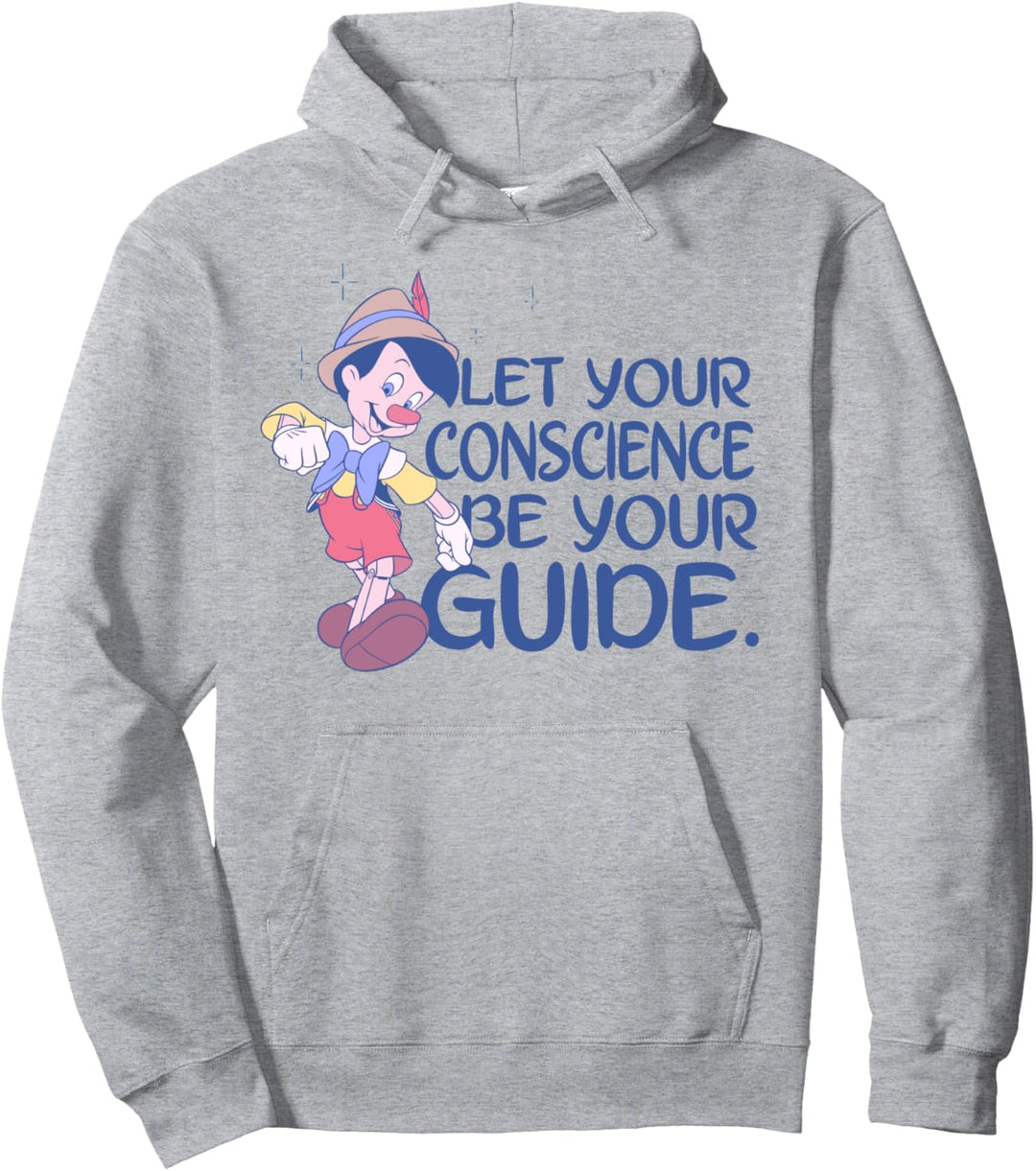 Disney Pinocchio Let Your Conscience Be Your Guide Pullover Hoodie