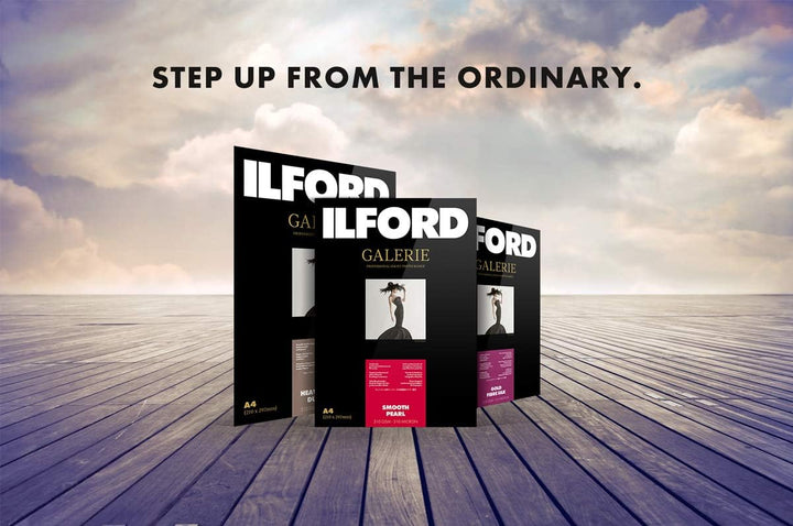 Ilford 2001746.0 Prestige Smooth Pearl Paper, 310g, 25 Blatt, A4, 21 x 29,7 cm A4 - 25 Blatt, A4 - 2