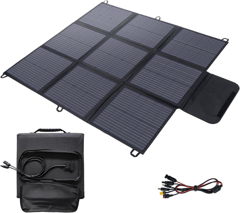 Faltbares Solarpanel 200W Solar-Ladegerät IP67 Wasserdicht und Staubdicht Hohe Ausgangskonversionsef