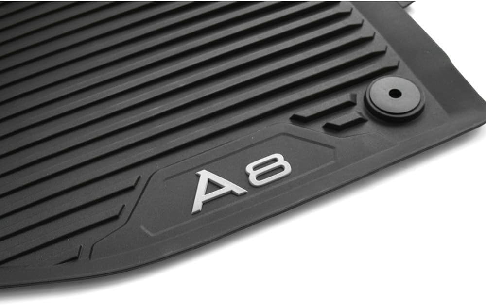 Audi 4N1061501041 Gummi Fussmatten vorn 2X Gummimatten Allwettermatten schwarz