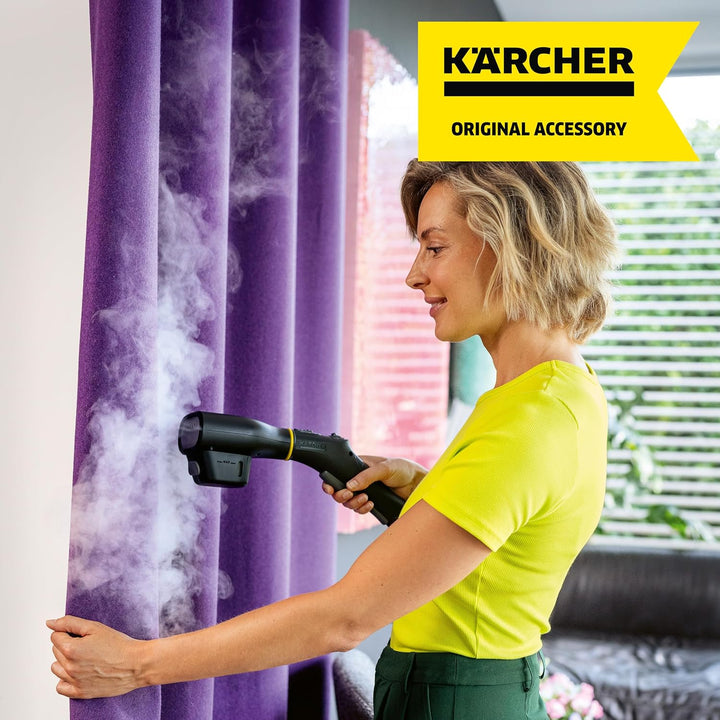 Kärcher Dampfglätter für alle bügelbaren Kleidungsstücke und Heimtextilien wie Vorhänge oder Kissenb