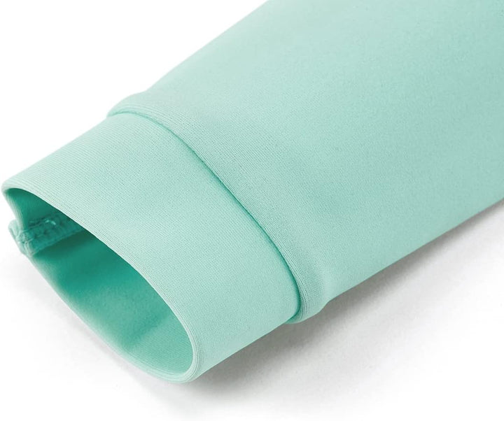 UMELOK Baby Badebekleidung Mädchen Badeanzug mit Sonnenhut UV Schutz 0-3 Monate Grüne,tropische Pfla