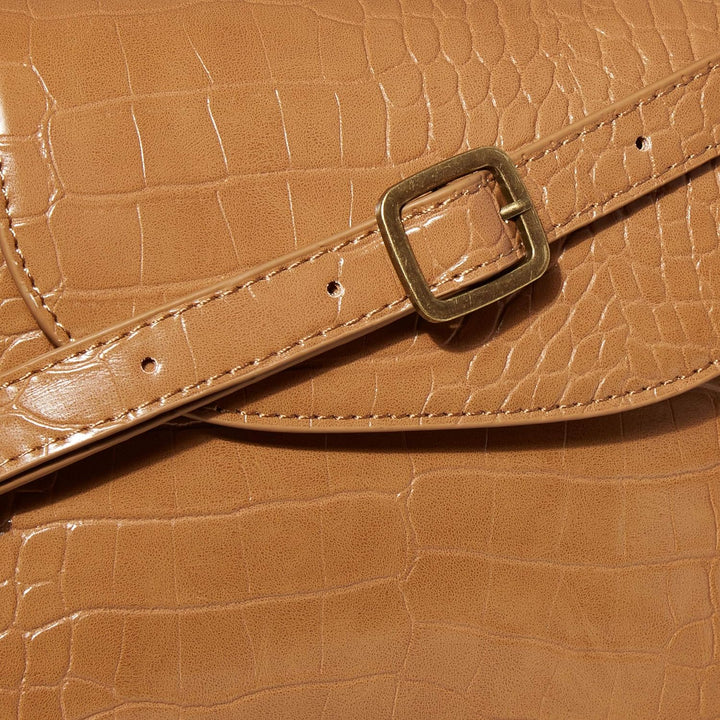 The Drop Damen Diana Top Handle Umhängetasche Backpacks Einheitsgrösse Camel, Einheitsgrösse Camel