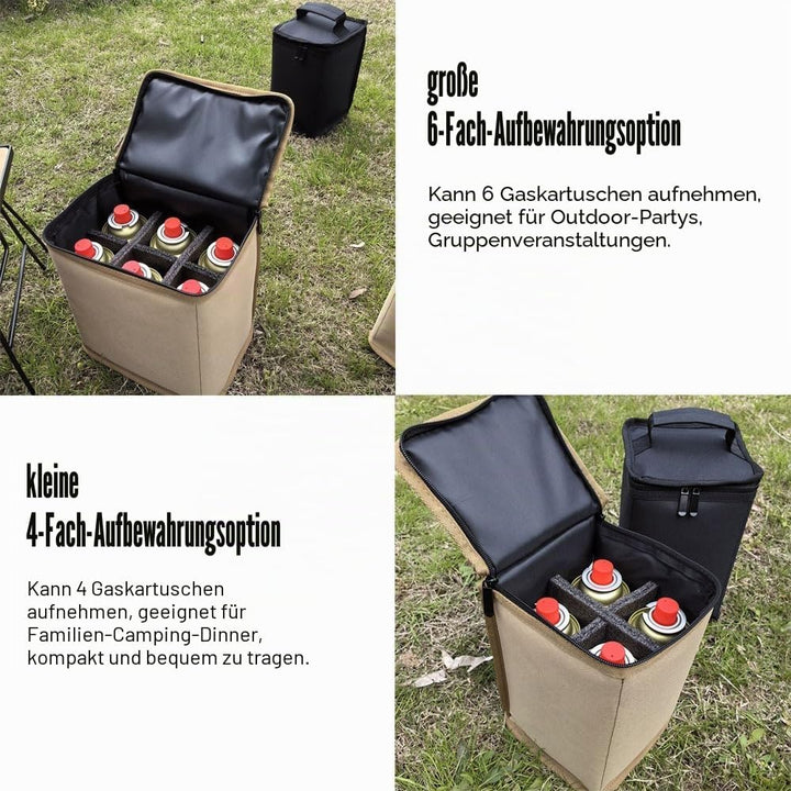 Aufbewahrungstasche für Camping-Gastanks, tragbare Schutzhülle für Kraftstoffzylinder, Tragetasche f