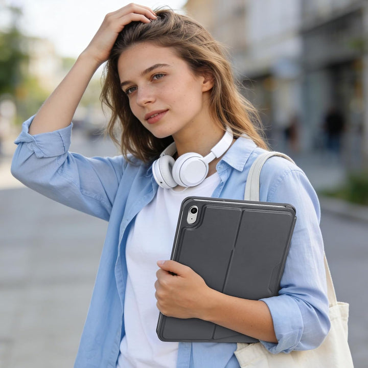 Vobafe Hülle mit Touch Tastatur für iPad A16 11. Generation 2025/10. Generation (11/10.9 Zoll), Magn