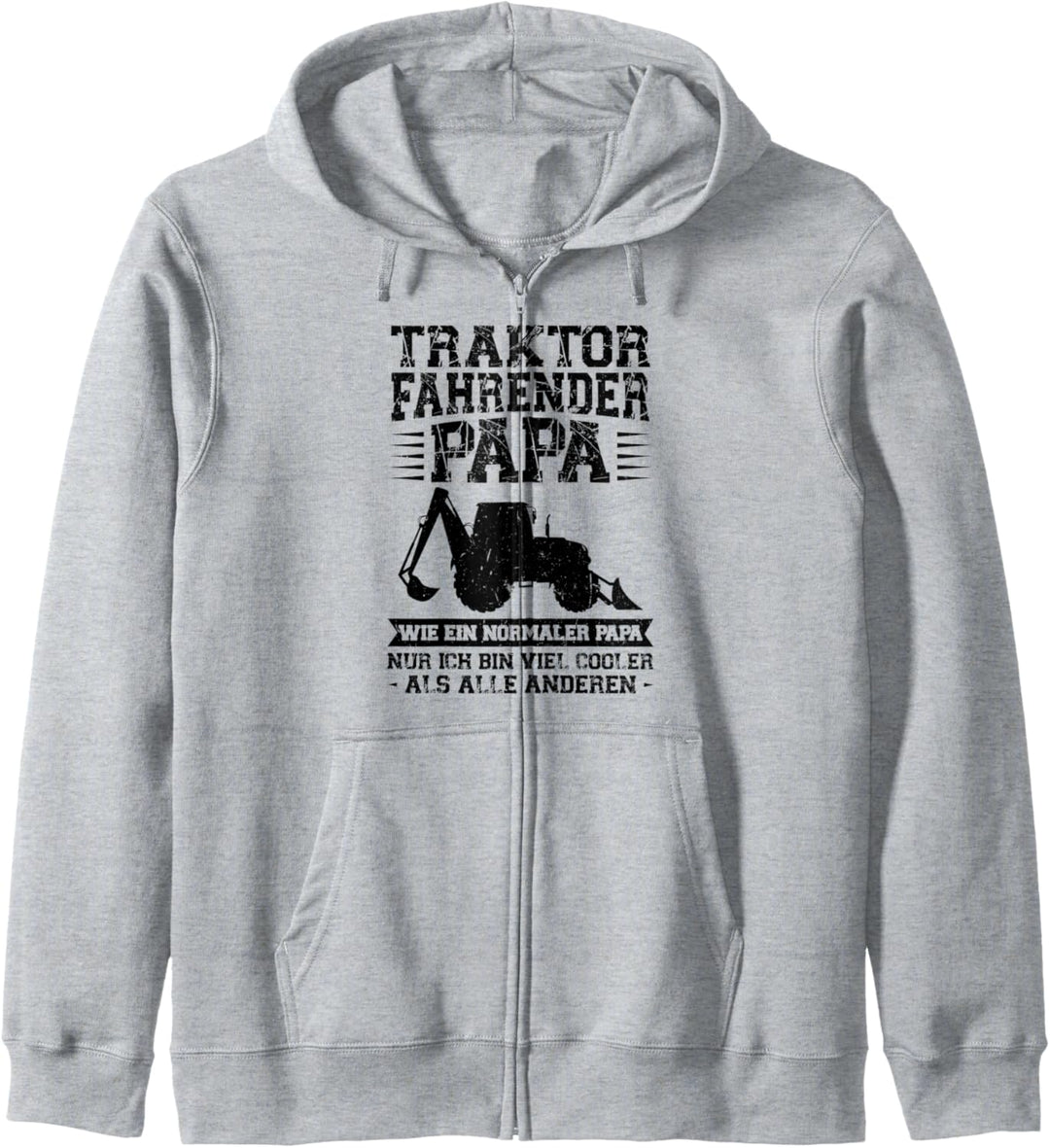 Traktor fahrender Papa viel kühler Traktor Papa Kapuzenjacke