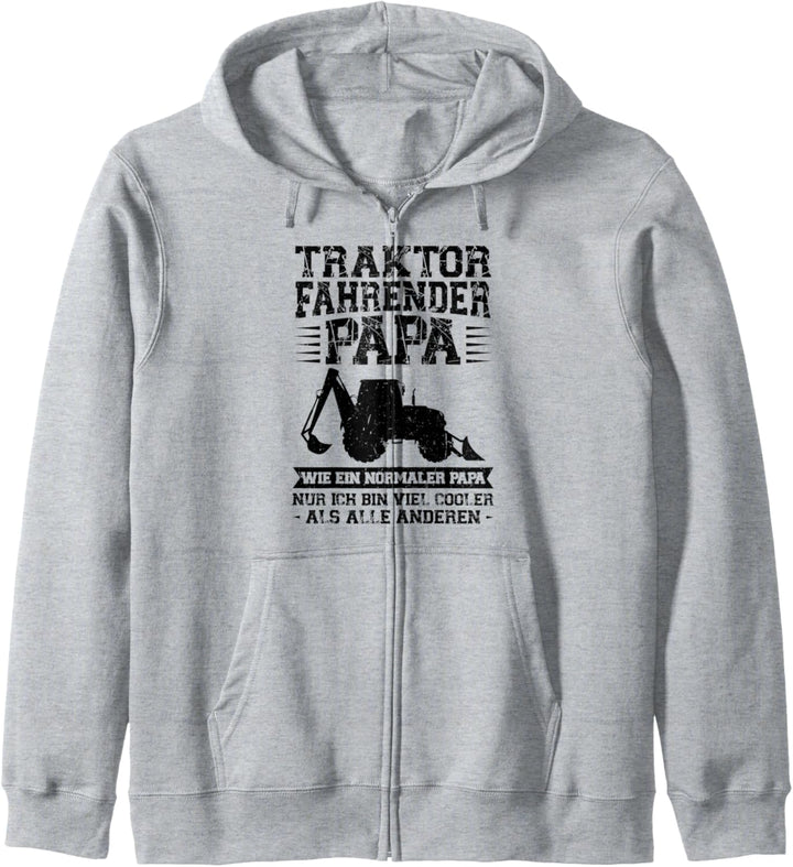 Traktor fahrender Papa viel kühler Traktor Papa Kapuzenjacke