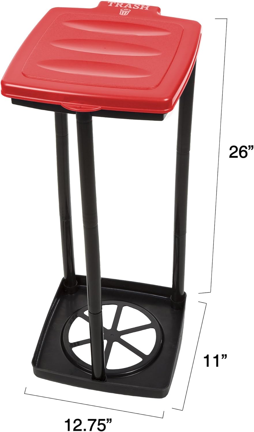 Wakeman Tragbarer Müllbeutelhalter, zusammenklappbar, für den Innen- und Aussenbereich, ideal für Ca