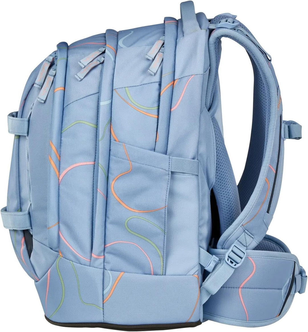 Satch Pack ab 5. Klasse ergonomisch 30L Stauraum standfest Organisationstalent Einheitsgrösse Vivid