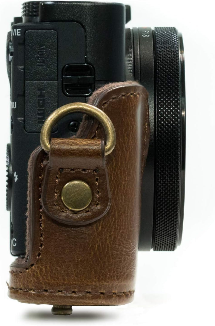 MegaGear MG589 Sony Cyber-shot DSC-RX100 VI, DSC-RX100 V, DSC-RX100 IV Ever Ready Leder Kameratasche