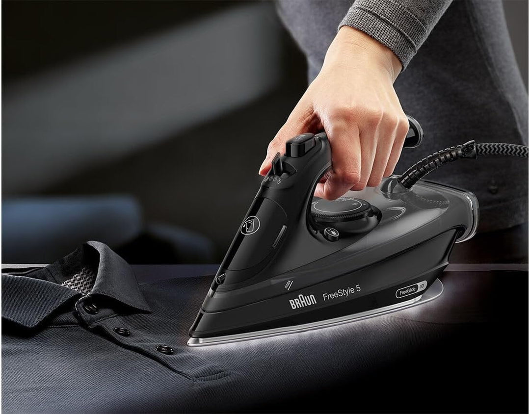 Braun 0127406005 SI 5088 BK Dry & Steam Iron, Kunststoff, 0,3 Liter, Schwarz