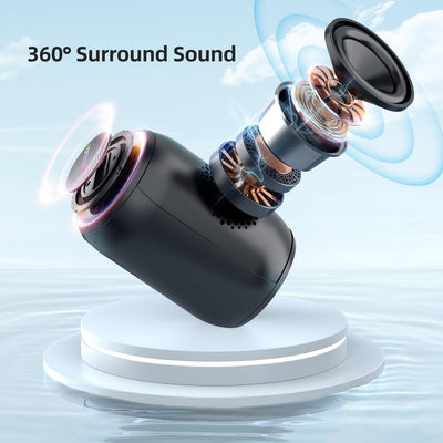 ZEALOT Bluetooth Lautsprecher,Musikbox Bluetooth mit USB/TF Karte/AUX,Bluetooth Box mit IPX5 Wasserd