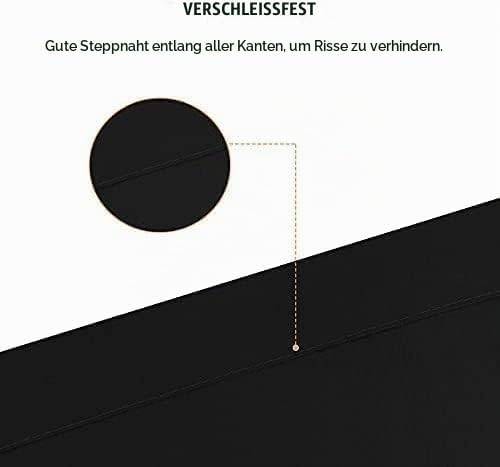 Fotografie-Hintergrund 3 x 3,6 M, Foto Hintergrund aus 100% Polyester mit 4 grosse Studio Klemmen &amp;