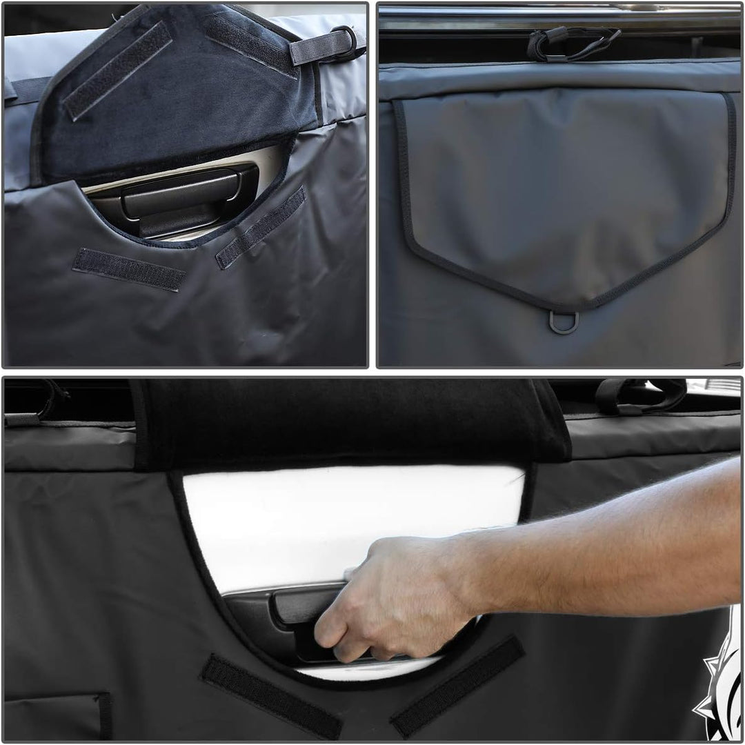 DNA MOTORING TGP-001 134,6 cm B x 38,1 cm H Heavy Duty Vinyl Truck Tail Padded Heckklappenabdeckung
