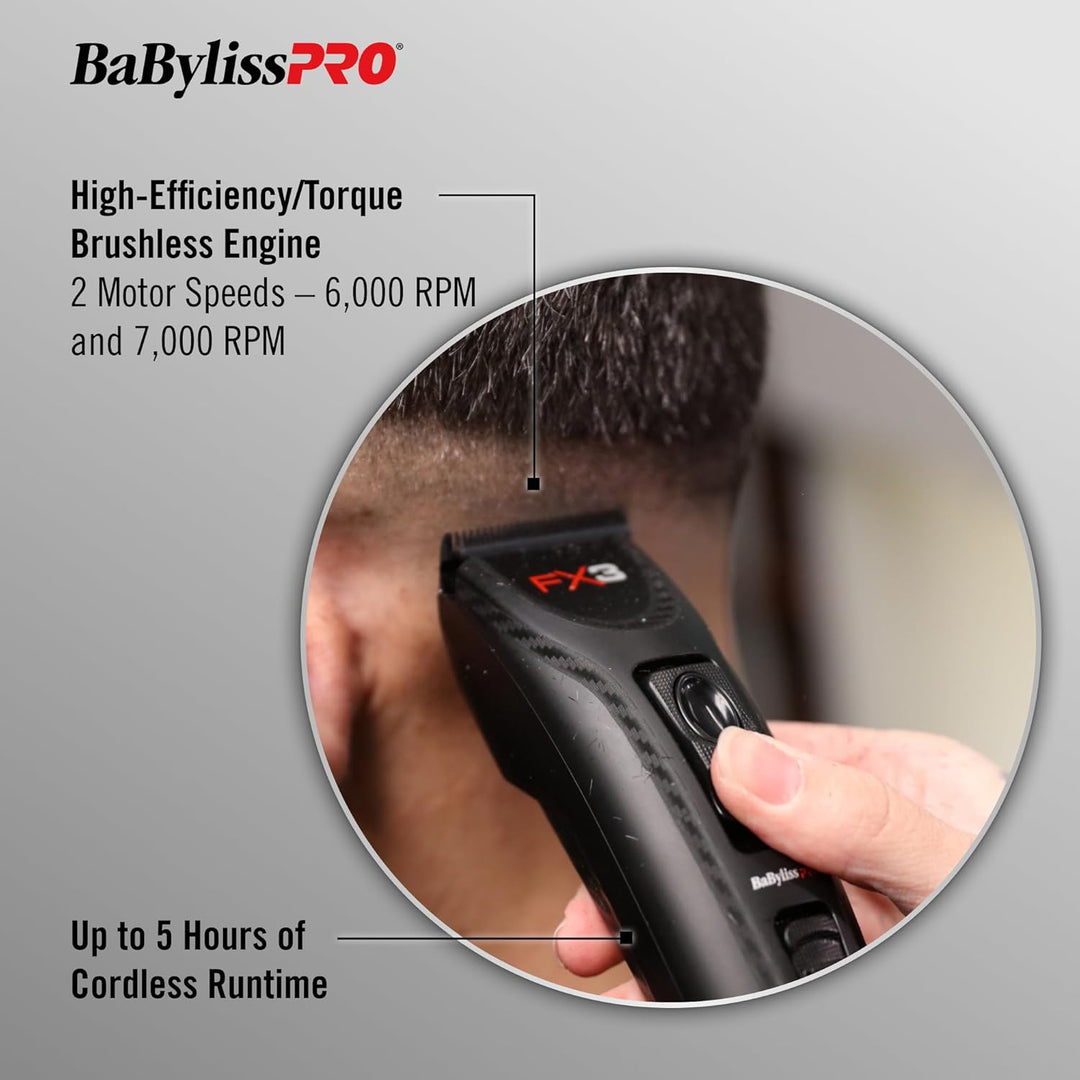 BaBylissPRO FX3 Professional Hochdrehmoment-Schermaschine, Schermaschine