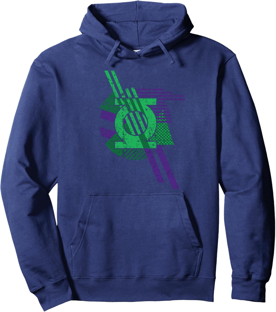 Green Lantern Shapes Pullover Hoodie