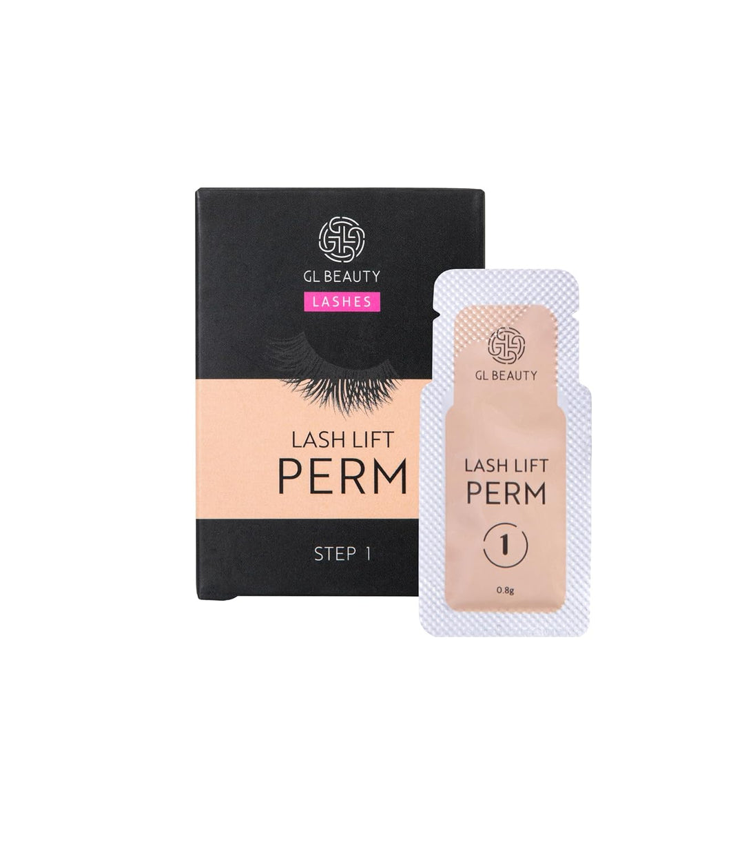 Fast Perm Lash Lift Wimpern Perm Lotion | 30 Behandlungen | Wimpernlifting No. 1 Sachet by GL BEAUTY