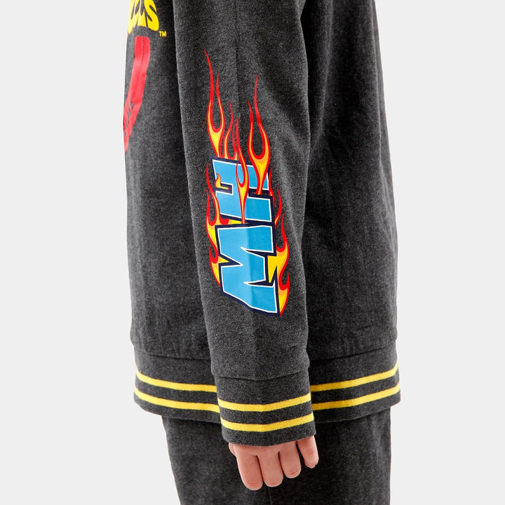 Hot Wheels Sweatshirt und Jogginghose Set | Set aus Sweatshirt und Jogginghose für Jungen | Kinder K