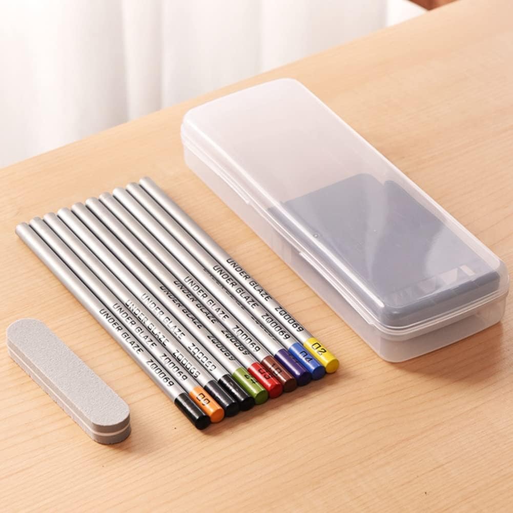 Jevina Töpferkunst Unterglasur Farbstift DIY Keramik Handbemalt Glasur Kreide Töpfer Mal- und Färbew